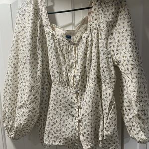 Old navy Peplum top